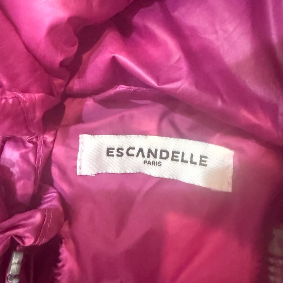 Vibrant Fuchsia Hooded Puffer Jacket - Picture 2 of 6